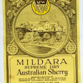 Mildara Wines Coonawarra Label [n.d.]