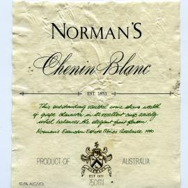 A Norman and Sons Pty. Ltd.  Label  [n.d.]