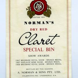 A Norman and Sons Pty. Ltd.  Label  [n.d.]