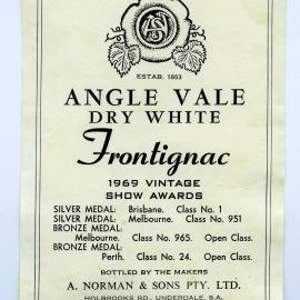 A Norman and Sons Pty. Ltd. (1969)