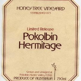 Honey Tree Vineyard Label [n.d.]