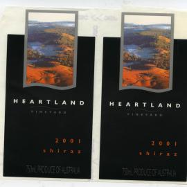 Heartland Vineyard Label (2001)