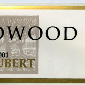 Bloodwood Winery Label (2001)
