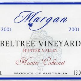 Margan Family Winegrowers Label (2001)