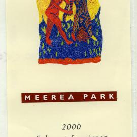 Meerea Park Wines Label (2000)