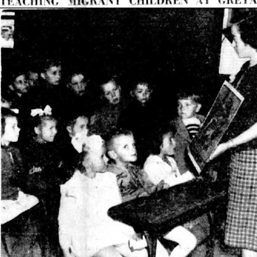 Herbert King (1916-1996) - Greta Migrant Camp School. Recorded 24 April 1984. Part 1/1. 