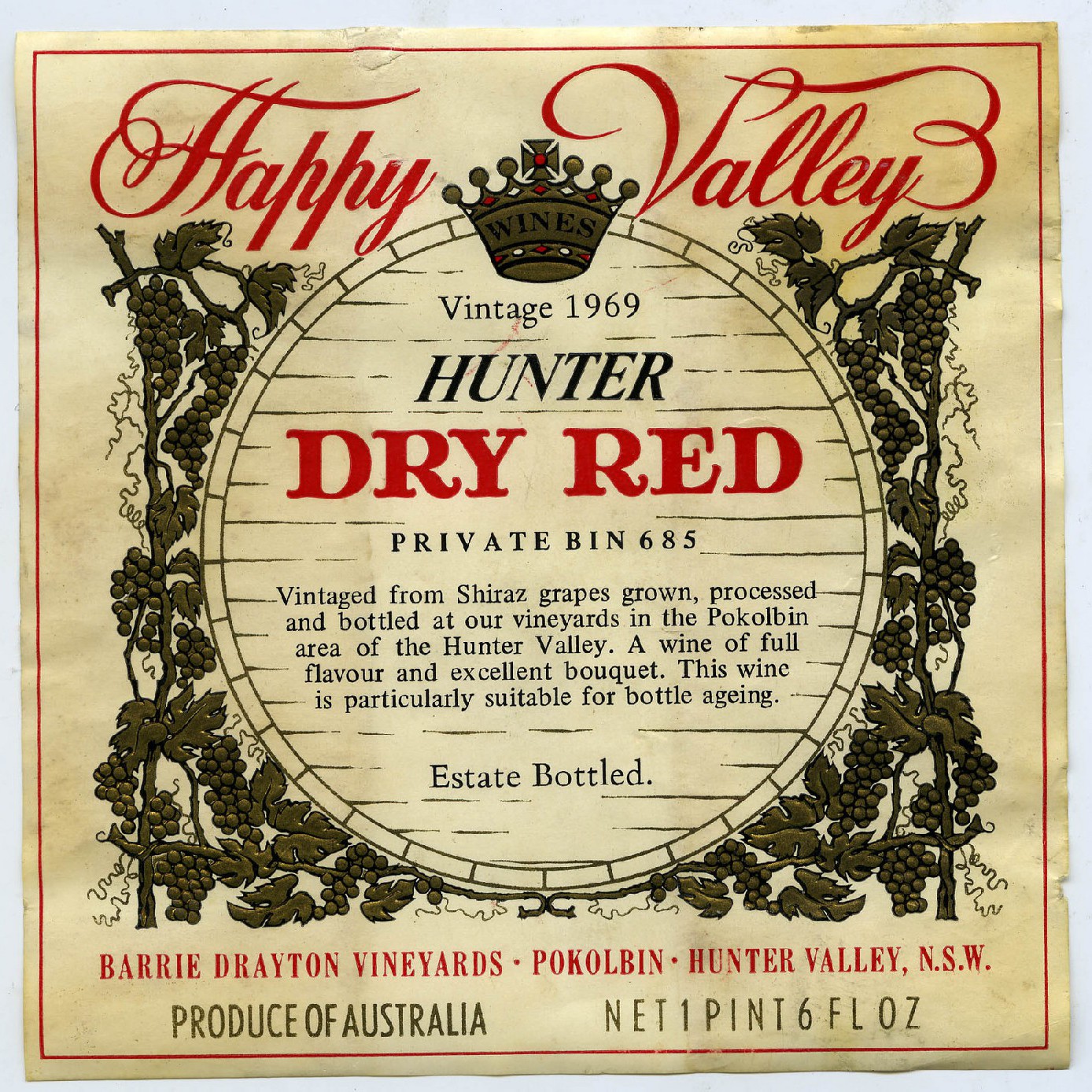 Vivien Drayton, née Pilger (1900-1986) - Wife of vigneron. Recorded 19 June 1983. Part 1/3.
