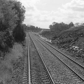 Work on the relief road at Allendale, January 2012