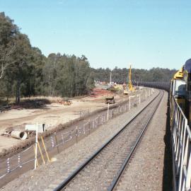 Work on the relief road at Allendale, NSW