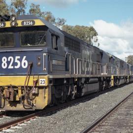 8256 and two other 82 class locos still at Quipolly, NSW.