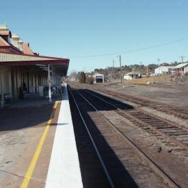 Looking south from the north end of Armidale platform.