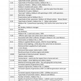 Summary: Tom Mather (1896-1983) - Mineworker, Hebburn Nos 1 & 2 Collieries. Recorded 4 May 1982. Part 1/2.