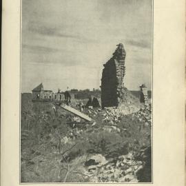 Le Verguier, showing Fort Ball in the background