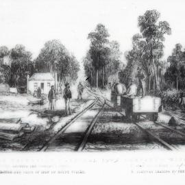 The Tasmanian Charcoal Iron Company's Mine, Mount Vulcan, Tasmania