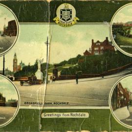 Greetings from Rochdale. [Postcard]