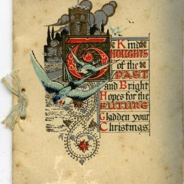 Kind Thoughts of the Past and Bright Hopes for the Future Gladden your Christmas [Card]