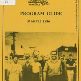 2NUR FM Program Guide March 1986