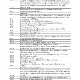 Summary: Aub Vernon (1918-1996) - Clipper & wheeler, Bellbird. Recorded 24 Aug 1983. Part 2/3