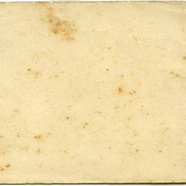 Verso - Greetings from Newcastle  (Christmas Card)