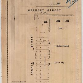 Plan of subdivision of part of Robert Ingall’s portion, (Mayfield, NSW), 26th August, 1889