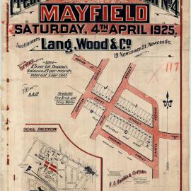 Great Northern Subdivision No. 4 in Mayfield, Saturday 4 April 1925.