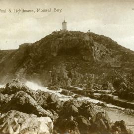 The Bathing Pool & Lighthouse, Mossel Bay