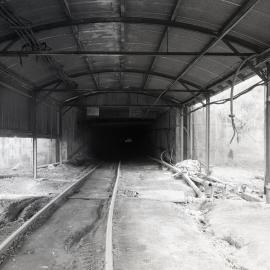Portal scene No. 3 tunnel, June 1988, Stockrington No. 2 Colliery