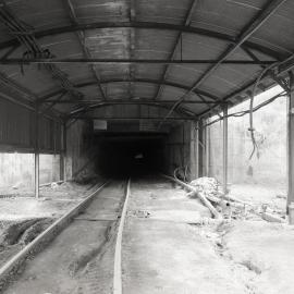 Portal scene No. 3 tunnel, June 1988, Stockrington No. 2 Colliery