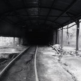 Portal scene No. 3 tunnel, June 1988, Stockrington No. 2 Colliery