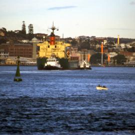 'Cape Preston' entering Newcastle, 8th July 2001