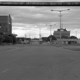 David Baker Road, view south, BHP Newcastle, 17th May 2000
