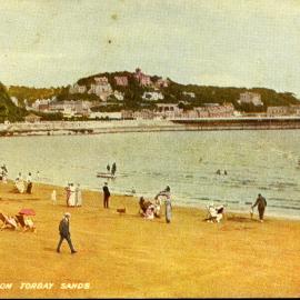 Torquay from Torbay Sands