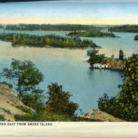 View looking east from Smoke Island