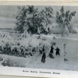 Snow Scene, Katoomba Street