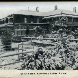 Snow Scene, Katoomba Coffee Palace