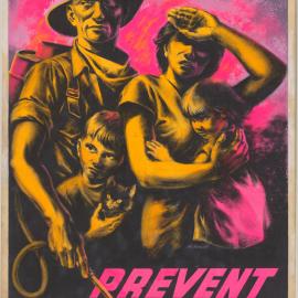 One spark destroyed all they owned - prevent bush fires! 