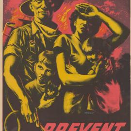 One spark destroyed all they owned - prevent bush fires! 