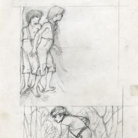 Illustrations for Two at Sullivan Bay