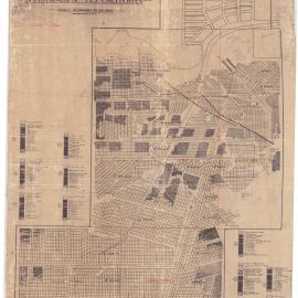 Plan of underground workings - Abermain Nos 1 & 3 Collieries