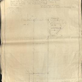 Plan : Abermain Colliery, NSW - Letter No. 1 of 1950, 15 September 1950