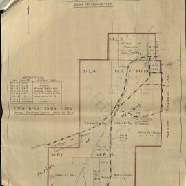 Plan : Abermain No. 1 Colliery, NSW, 03 August 1947