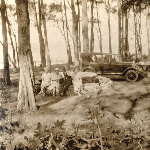 Tanilba Bay 1940s - Clara Brown & Joan McInerney - 21 September 1987