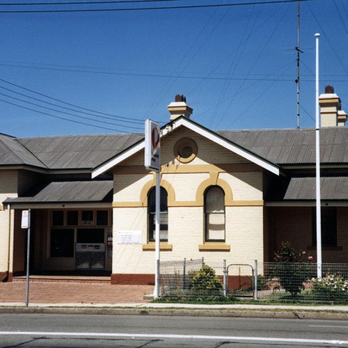 Mayfield Telephone Exchange - Gordon Sutherland - 6 September 1987