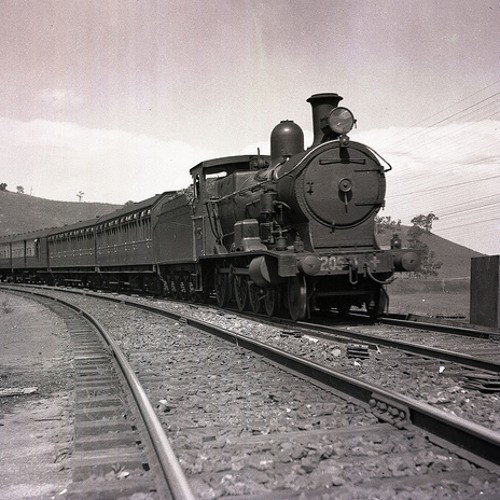 Newcastle Train History - Les (Casey) Jones -3 October 1987