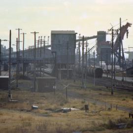 Coal loaders at Carrington, mid 1981.