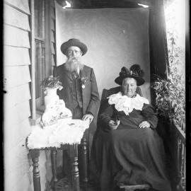 Elizabeth Giles, grandmother and grandad Giles