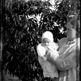 Portrait of woman and infant, [1887-1960]