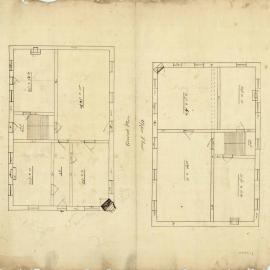 Plan of a shop and dwelling in Raymond Terrace, NSW (30 August 1879)