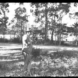 Two men in bushland, [1930s]