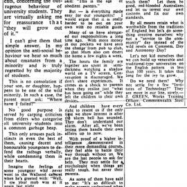 Will they grow out of it? - 9th July 1966.